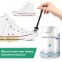 No-rinse Shoe Cleaner Gel - Removes Stains & Yellowing Safe For Canvas Sports & White Shoes Portable & Easy To Use