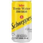 Schweppes Tonic Water Zero Sugar Can 200ML - 6