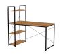 Modern Industrial Desk With Shelving