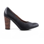 12625 Black leopard - Black leopard 9 Leather