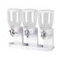 Triple Cereal Dispenser - White