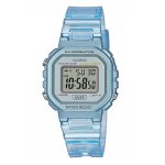 Casio Vintage Transparent Dial And Blue Resin Strap Unisex Watch LA-20WHS-2ADF
