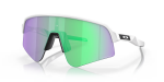 Oakley Sutro Lite Sweep Sunglasses Matte White Prizm Road Jade