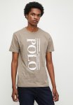 Polo Torry Bold Logo Ss Tee Printed Tee - Taupe