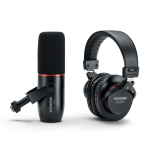 Focusrite Vocaster Broadcast Kit W DM14V Microphone Headphones And Cable