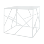 Forest Side Table - White Textured