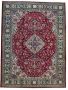 Persian Carpet Original Qom Hand Knotted Wool And Silk