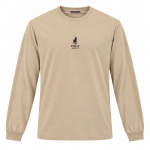 Polo Mens Long Sleeve Logo T-Shirt In Taupe - Taupe 3XL