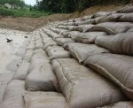 FLOWTEX105 Woven Geobag Sandbag 2.50M X 1.50M 4000KG 105KN Tensile
