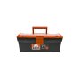 - Tool Box - Organiser - Pvc - Black/orange