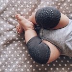 2PCS Baby Girl's Kids Soft Elastic Knee And Elbow Brace Pads For Babies Toddlers Anti-slip Crawling Safety Protector Leg Cushion
