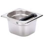 Coffee Knock Box Stainless Steel Espresso Knock Box Durable Stainless Steel Coffee Grind Knock Box Dishwasher Safe