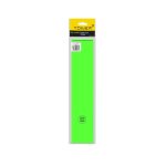 Tower Spine Labels Flu Grn 100S