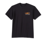 Willie G Winged Wheel Tee – True Black