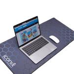 Game City Full Desk Coverage Gaming And Office Mouse Pad Blue