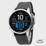 Garmin Fenix 7S Std Edition Silver With Graphite Band