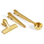 Goldair Gold Coffee Clip 3-PACK