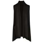 Collared Gilet - Black Free