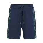 Stripe Logo Shorts -black Iris