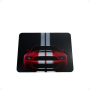 Ford Mustang Shelby GT500 Red D-mouse Pad