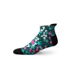 I Love Boobies Floral - I Am Enough Socks - Large