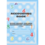 A4 Eight Money Column Accounting Journal Book 72 Pages