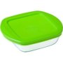Cook & Store Square Dish With Plastic Lid 0.35L