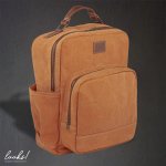 Rudi Canvas & Leather Backpack