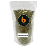 Ib Moong Whole Green Beans Dry 1KG| Best Value High Protein & Unpolished Perfect For Sprouts Curries & Meals South Africa - 1K