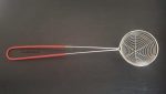 Webbed Strainer Ladle Red Handle