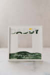Mountain Range Wooden Frame - Afrikaans