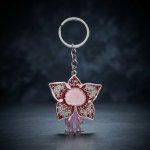 Stranger Things Demogorgon Enamel Keyring