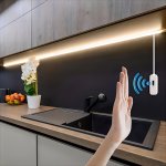 Sensor Hand LED Light Strip 1PC 99.97CM 199.95CM 299.92CM 5.0METER 60LEDS M USB 5V 2835 White warm Light Light Strip For Bedroom