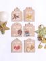 Wooden Gift Tags Pack Of 6 - Printed