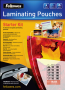 Fellowes A4 80MICRON Laminating Pouches Starter Kit 10 Sheets
