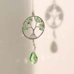 Tree Of Life Gemstone Suncatchers - Aventurine