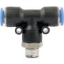 Air Craft Pu Hose Fitting Tee 10MM-14 M