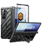 Samsung Galaxy Z Fold 7 Full Body Rugged Protective Case Black