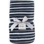 Clicks Melange Fleece Stripe Blanket