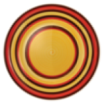 Stripe Dinner Plate