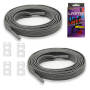 Lastic Laces - Grey
