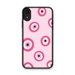 Custom Printed Tpu Cases - Apple Iphone Xr & 39 Pink Evil Eye& 39 By