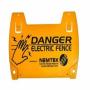 Warning Sign - Electric Fence Large - 10 Pack