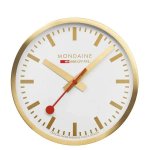Wall Clock Gold Tone 25CM