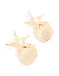 Goldair Gold Starfish & Shell Drop Earrings