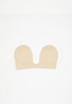 Plunge Stick On Bra - Tan