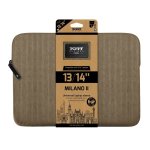 Port Designs Milano II Eco 13 14" Universal Laptop Sleeve – Desert Brown