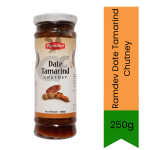 Date Tamarind Chutney Khajur Imli Chutney 250G - Sweet & Tangy Chutney For Chaat Samosas & Snacks Authentic Street Food Taste |