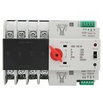 Power Automatic Transfer Switch 4P 100A 220V Changeover Switch Automatic Transfer Switch High Sensitive Response Circuit Breaker
