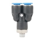 AirCraft Pu Hose Fitting Y Joint 10MM-1 8" M